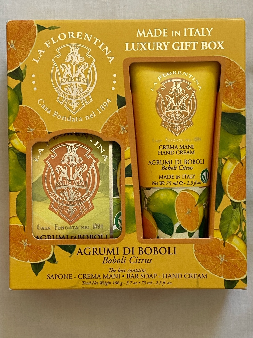 La Florentina- Boboli Citrus Luxury Gift Box